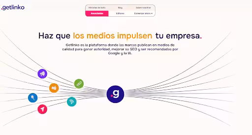 Getlinko: una plataforma de link building pensada para escalar tu SEO con inteligencia